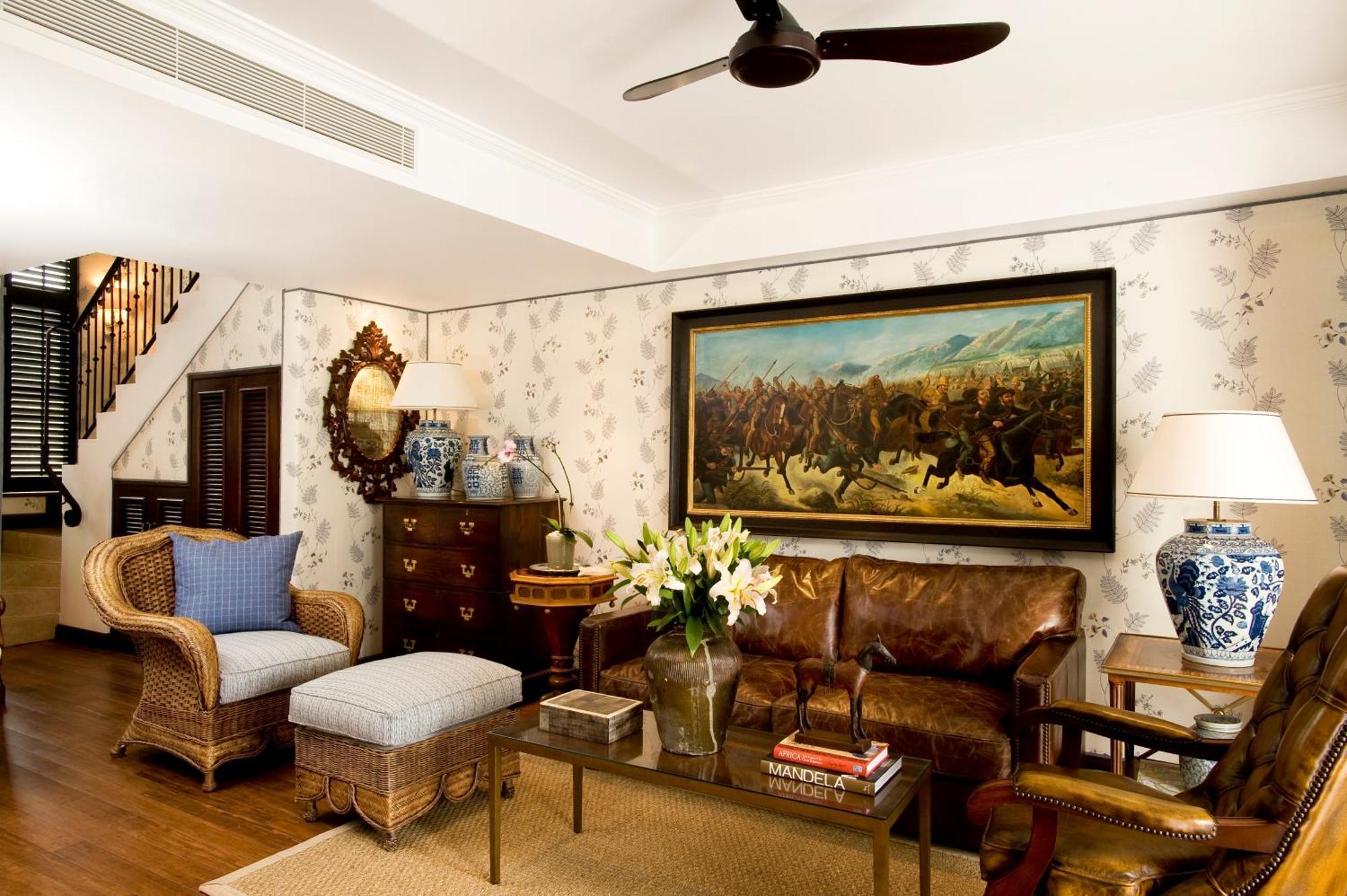 The Oyster Box Hotel Umhlanga Rocks Quarto foto A living room